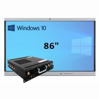 Интерактивная панель 86" (встроенный ПК Win10, Intel i5) - fgospostavki.ru - Тихорецк