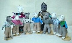 Шагающий театр "Волк и 7 козлят" (9 персонажей) - fgospostavki.ru - Тихорецк