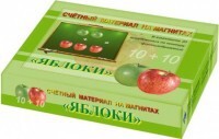 Счетный материал на магнитах "Яблоки" - fgospostavki.ru - Тихорецк