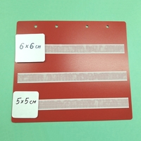 Красный лист-вкладыш в папку ПЕКС БОЛЬШУЮ для карточек 5*5 и 6*6 см - fgospostavki.ru - Тихорецк