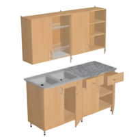 Мебель кухонная (столы с гигиеническим покрытием, шкаф для хранения посуды, сушка для посуды, моечная раковина) - fgospostavki.ru - Тихорецк