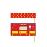 Учебно-игровой макет "Остановка" стационарная - fgospostavki.ru - Тихорецк