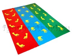 Детский мат "Следочки, ладошки, пяточки, цыпочки" - fgospostavki.ru - Тихорецк