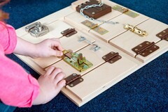 Тактильно-развивающая панель “Замочки” - fgospostavki.ru - Тихорецк