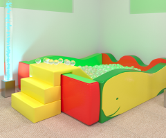 Бассейн «Кит» с горкой - fgospostavki.ru - Тихорецк