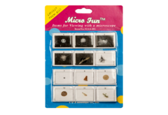 Набор микропрепаратов для стереомикроскопа №13 «Соль, кирпич, лист дерева и пр.» - fgospostavki.ru - Тихорецк