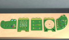 Бизиборд «Крокодил Гена» - fgospostavki.ru - Тихорецк