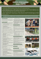 Стенд "Военно-прикладные виды спорта" - fgospostavki.ru - Тихорецк