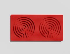 Межполушарная доска №10 красная - fgospostavki.ru - Тихорецк