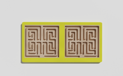 Межполушарная доска №13 желтая - fgospostavki.ru - Тихорецк