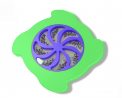 Тактильно-развивающая панель «Вращение радуги» - fgospostavki.ru - Тихорецк