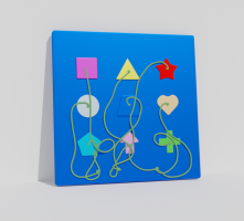 Тактильно-развивающая панель «Геометрия» - fgospostavki.ru - Тихорецк