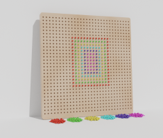 Тактильно-развивающая панель «Радужная мозаика» - fgospostavki.ru - Тихорецк