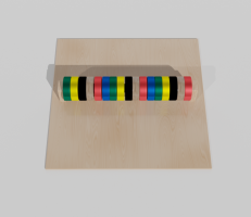 Тактильно-развивающая панель с разноцветными кругами - fgospostavki.ru - Тихорецк