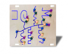 Панель-лабиринт «Петляющие дорожки» - fgospostavki.ru - Тихорецк