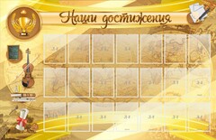 Стенд "Наши достижения" Вариант 5 - fgospostavki.ru - Тихорецк