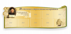 Стенд резной "Из дальних странствий возвратясь" - fgospostavki.ru - Тихорецк