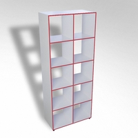 Шкаф открытый многосекционный ТР10 ЛДСП  - fgospostavki.ru - Тихорецк