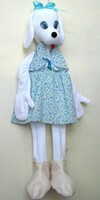 Ростовая кукла "Собачка белая" - fgospostavki.ru - Тихорецк