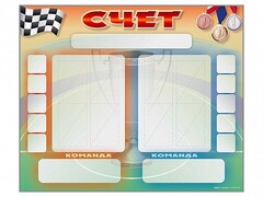 Стенд-табло маркерное для спортзалов - fgospostavki.ru - Тихорецк