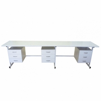 Стол 3-х тумбовый для лабораторных работ 2500*900*850 ЛДСП - fgospostavki.ru - Тихорецк