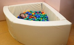 Сухой бассейн в форме 1/4 круга (150х150х66 сантиметров) - fgospostavki.ru - Тихорецк