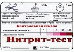 Тест-система "Нитрит-тест" - fgospostavki.ru - Тихорецк