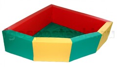 Сухой бассейн угловой (без рисунка) - fgospostavki.ru - Тихорецк