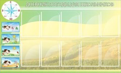 Стенд "Дневник погоды" - fgospostavki.ru - Тихорецк
