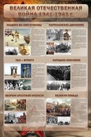 Стенд "Великая Отечественная война" (события) - fgospostavki.ru - Тихорецк