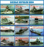 Стенд "Боевые корабли ВМФ" - fgospostavki.ru - Тихорецк