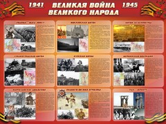 Стенд "Великая война Великого народа" Вариант 1 (9 блоков) - fgospostavki.ru - Тихорецк