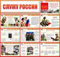 Стенд "Служу России" - fgospostavki.ru - Тихорецк
