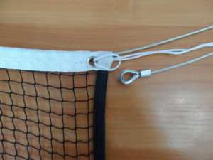 Сетка для бадминтона с тросом (1,5 миллиметра) - fgospostavki.ru - Тихорецк