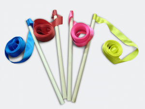 Лента атласная на деревянной палочке (20 метров) - fgospostavki.ru - Тихорецк