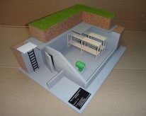 Макет встроенного противорадиационного укрытия (маленький вариант) - fgospostavki.ru - Тихорецк