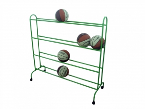 Стеллаж для хранения мячей на колесах - fgospostavki.ru - Тихорецк