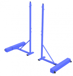 Стойка для бадминтона передвижная с противовесом (2 штуки) - fgospostavki.ru - Тихорецк