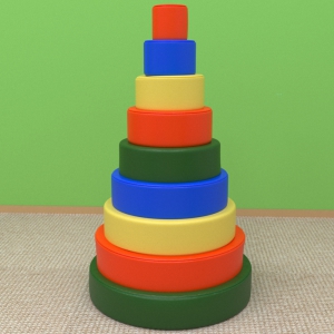 Игровой набор Пирамида Круглая - fgospostavki.ru - Тихорецк