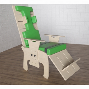 Стул для ребенка с ОВЗ с регулируемой подножкой «Адаптация» №1 - fgospostavki.ru - Тихорецк