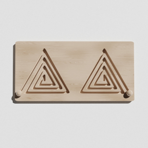 Такт-панель «Треугольный лабиринт №14» - fgospostavki.ru - Тихорецк