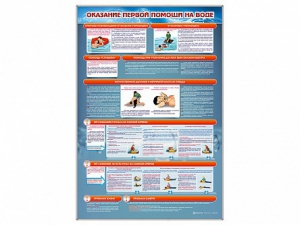 Стенд "Оказание первой помощи на воде" - fgospostavki.ru - Тихорецк