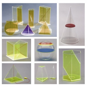 Базовый набор прозрачных геометрических тел с сечениями - fgospostavki.ru - Тихорецк