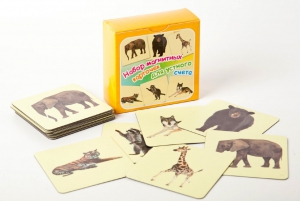 Набор магнитных карточек "Устный счет" (фон желтый) - fgospostavki.ru - Тихорецк