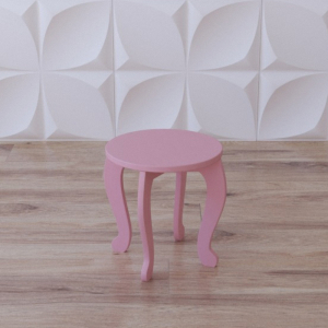 Табурет «Царевна» розовый - fgospostavki.ru - Тихорецк