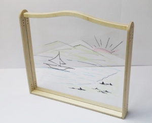 Панель для игровых зон “Прозрачный мольберт” - fgospostavki.ru - Тихорецк