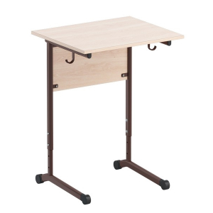 Стол ученический одноместный. Регулируемый по высоте - fgospostavki.ru - Тихорецк
