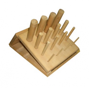 Наклонная панель с колышками для развития силы и подвижности пальцев рук и кисти (32 колышка) - fgospostavki.ru - Тихорецк