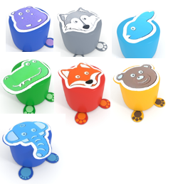 Пуфики с гранулами "Детство" - fgospostavki.ru - Тихорецк