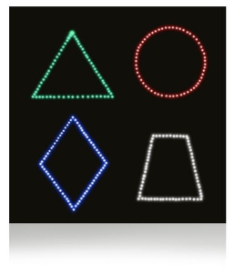 Панель "Цветные фигуры 4” (вариант 2) - fgospostavki.ru - Тихорецк